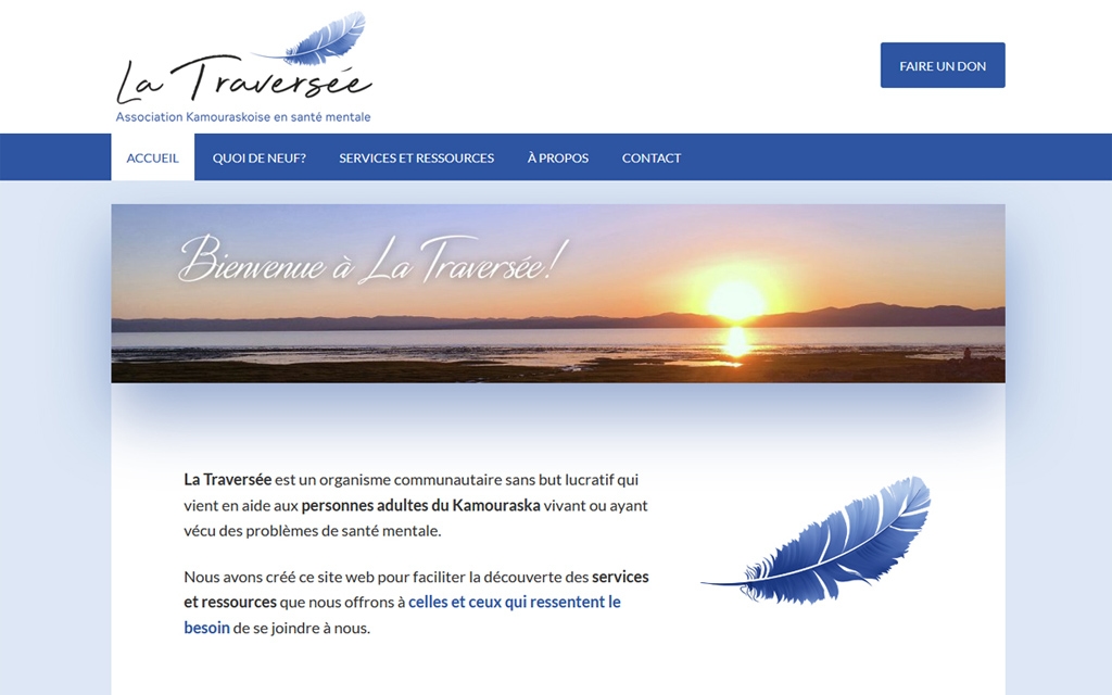 La Traversée-capture écran