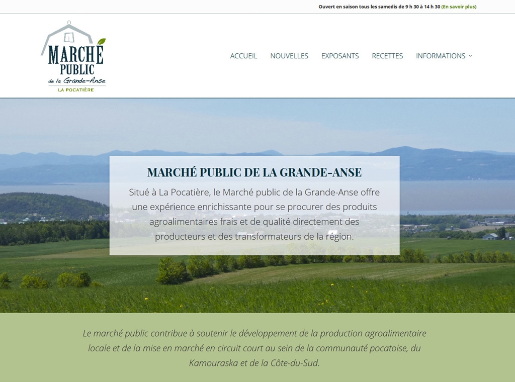 Marché public de la Grande-Anse-capture écran